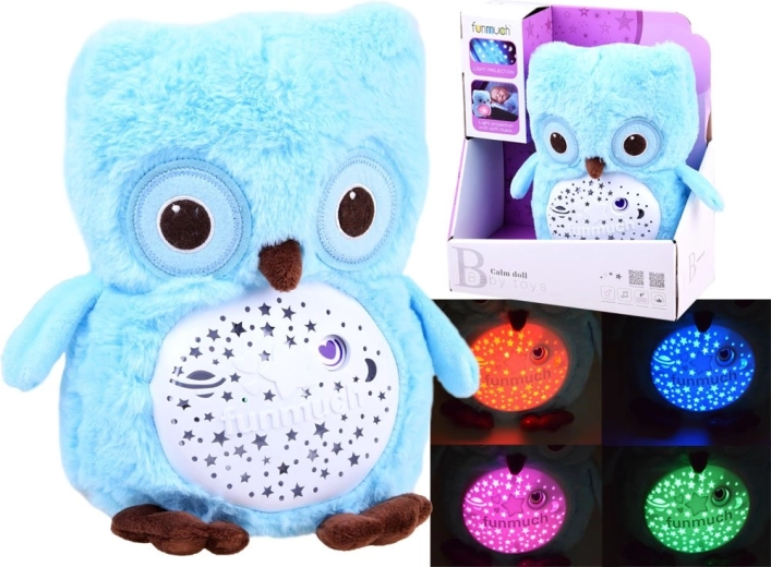 Plush Owl with Projector and Lullabies