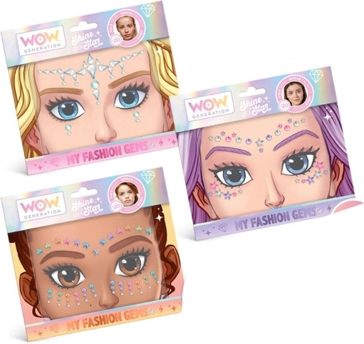 WOW Face Decoration Set