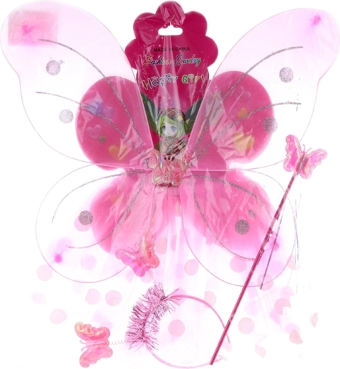 Lightweight wings with elastic straps