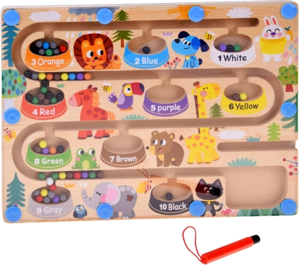Learning colors and numbers through play