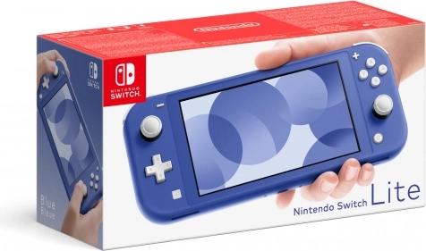 Nintendo Switch Lite blue gaming console