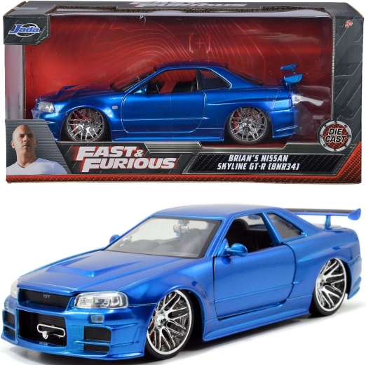 Модел на кола NISSAN Skyline Fast & Furious 19 см
