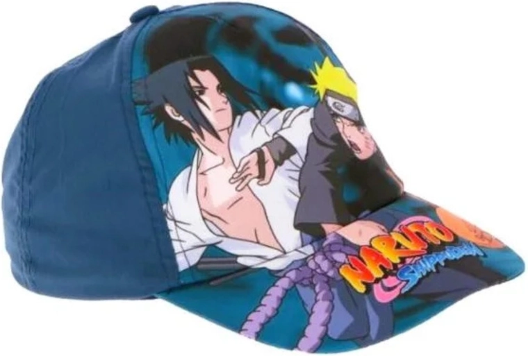 Children's dark blue Naruto baseball cap