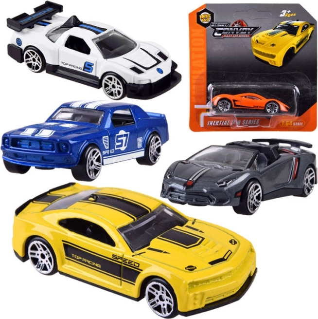 Метална миниатюрна количка 1:64