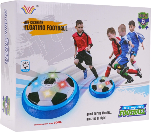 Light-up indoor hockey ball