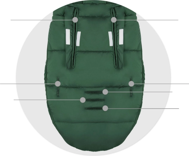 Universal stroller attachment