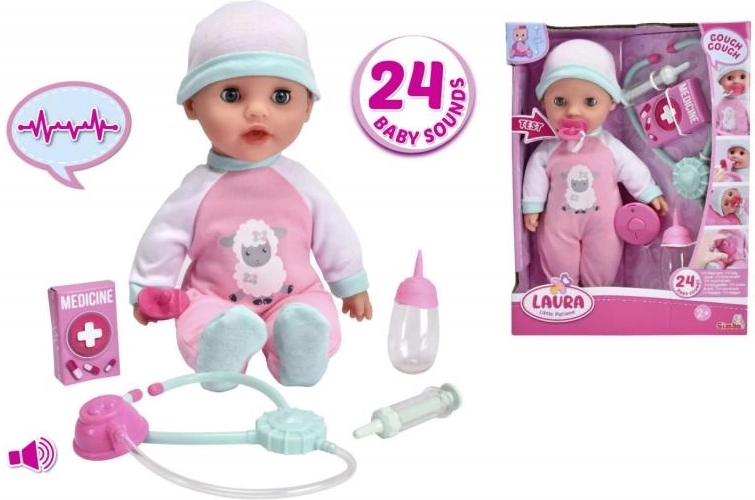 Кукла Лаура – Малък пациент 30 см