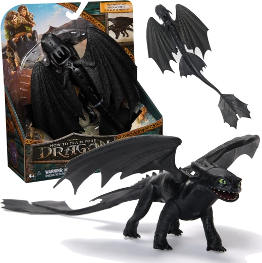 Как да си дресираш дракон фигурка TOOTHLESS 21 см