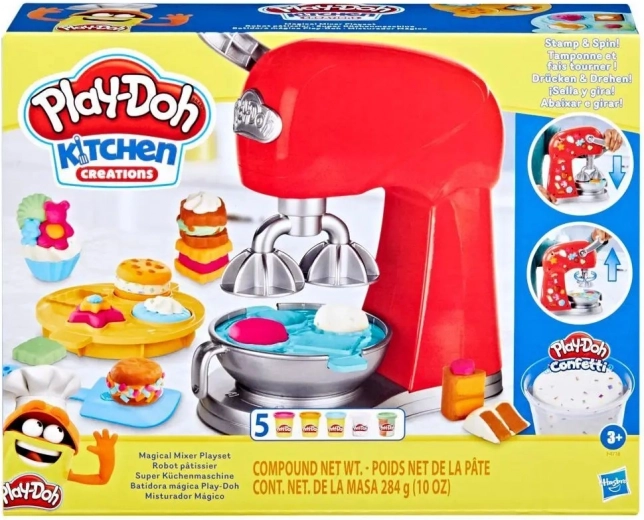 Play-Doh вълшебен миксер – креативен кухненски комплект за деца