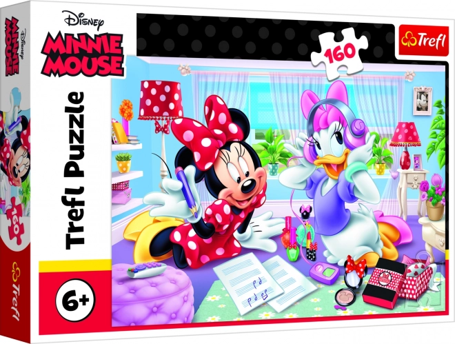 Пъзел 160 части – DISNEY MINNIE: Ден с приятели