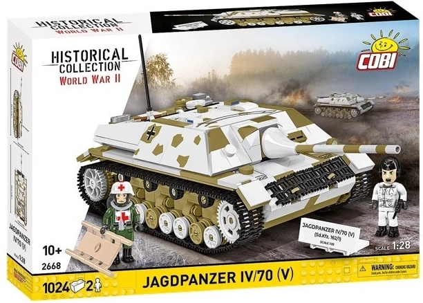 COBI Historical Collection WWII Jagdpanzer IV/70 (V) (Sd.Kfz. 162/1) building set 1024 pieces