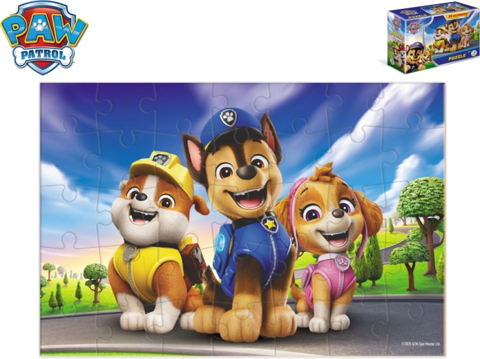 Детски пъзел Paw Patrol в кутия – 35 части