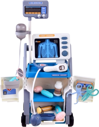 Realistic X-ray and ECG panel