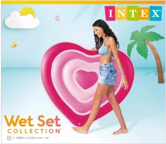 Intex надуваем дюшек сърце 168 см