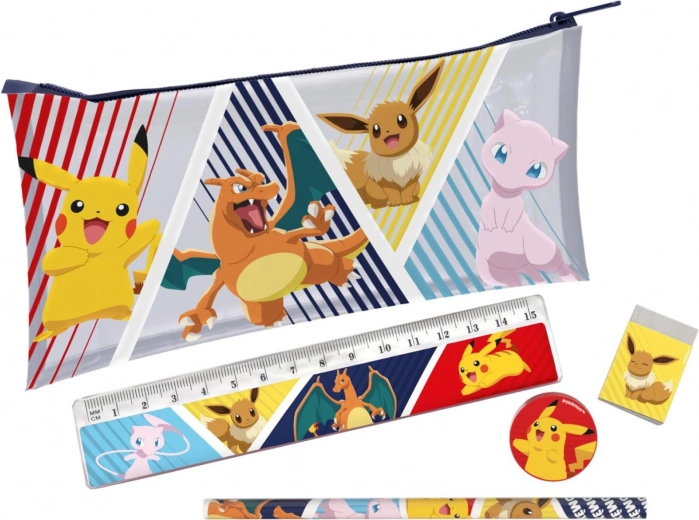 Pokémon Pencil Case with Accessories 19 × 11 cm