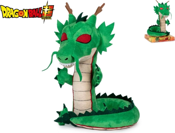 Плюшен дракон Шенрон Dragon Ball Super 29 см в кутия