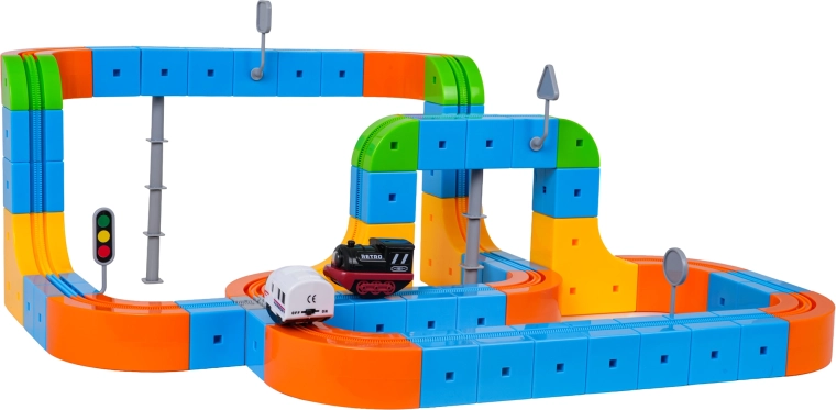 Magnetic connections for new tracks