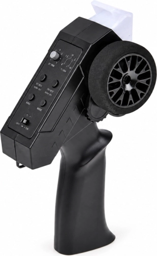 Smooth control with a pistol-grip transmitter