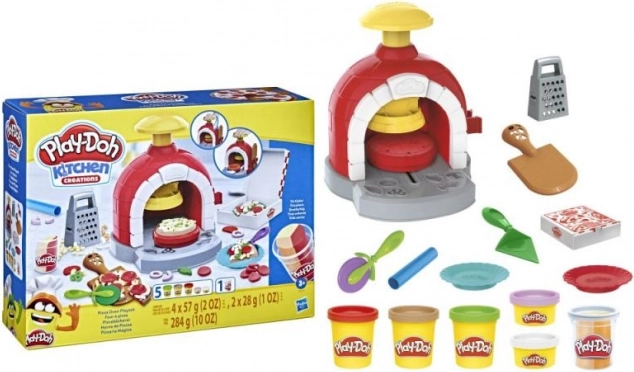 Play-Doh пещ за пица с пластилин