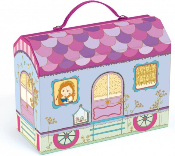 DJECO Tinyly figurine Bluchka with travel house