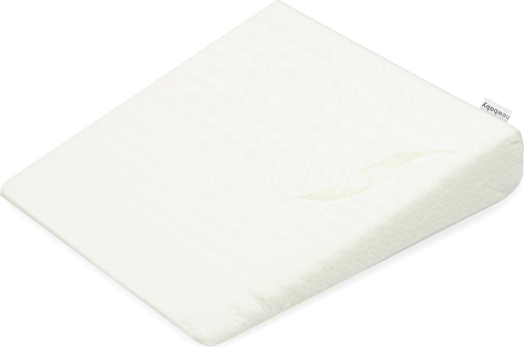 Baby positioning wedge pillow for stroller Aloe Vera 38 × 30 × 7 cm
