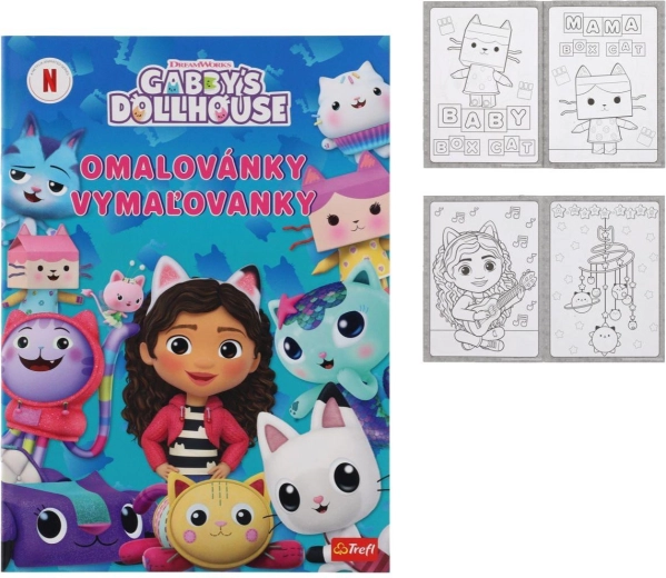 Оцветявки Gabby's Dollhouse 20 × 27,5 см