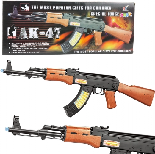 Children’s Toy AK-47 with Lights and Sounds 68.5 cm