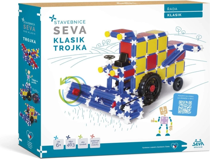 SEVA Classic Construction Set Three 464 pcs