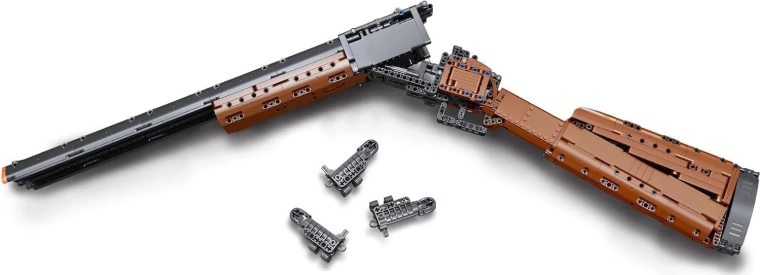 Mould King Double-Barrel Rifle Building Set, 1054 Pieces