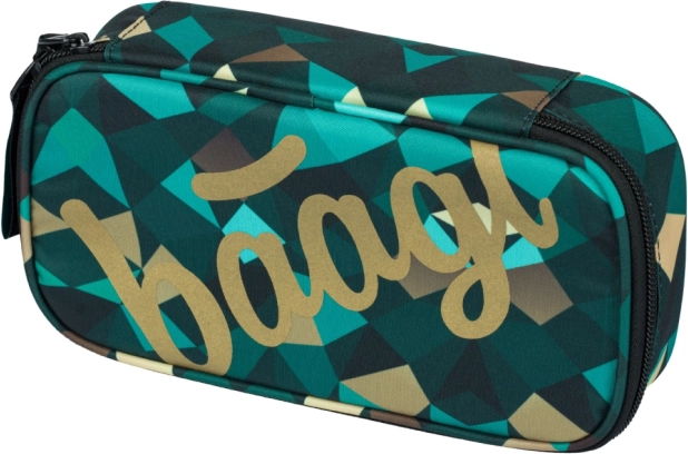 Baagl school pencil case etui Skate Polygon