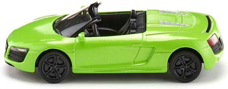 Metal Convertible Audi R8 Spyder – mini model for play and collection