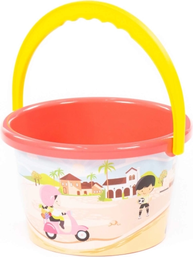 Cheerful colorful print and various motifs