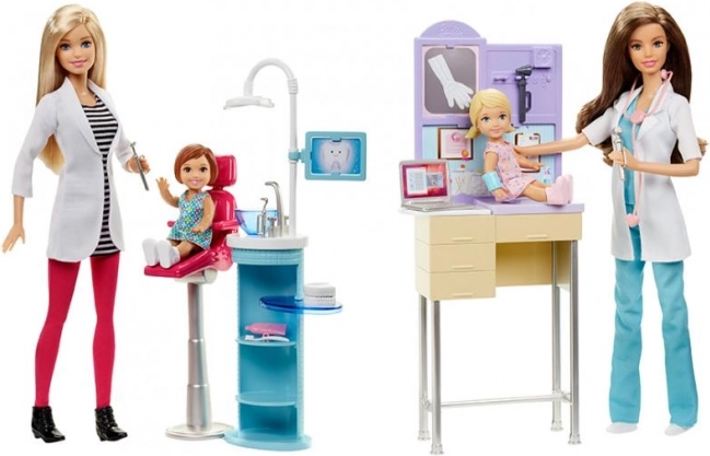 Barbie „Професии“ – игрален комплект с кукла
