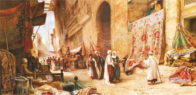 ANATOLIAN Panoramic Puzzle Carpet Sale in Cairo 1500 pieces