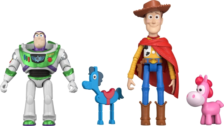 Woody and Buzz in PlayScale size