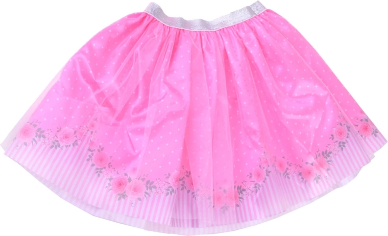 Pink skirt in a fairytale style