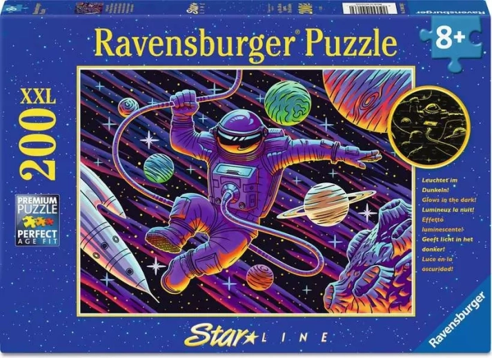 Ravensburger glow-in-the-dark puzzle Space Trip XXL 200 pieces