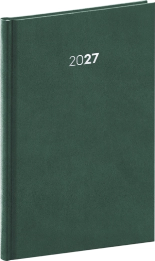 Notique weekly diary Balakon 2027 green 15 × 21 cm