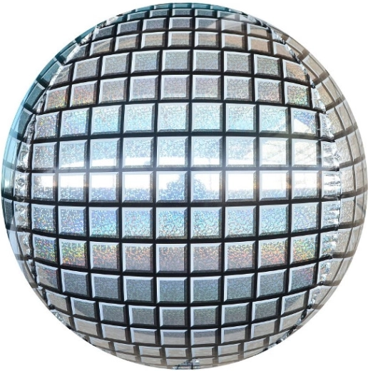 Foil Balloon Disco Ball 40 cm