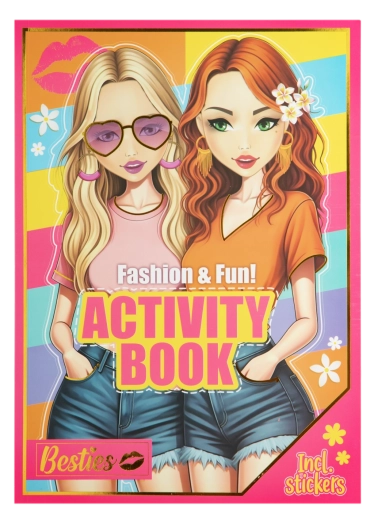 Fashion Creativity Book Fashion and Fun A4 Besties