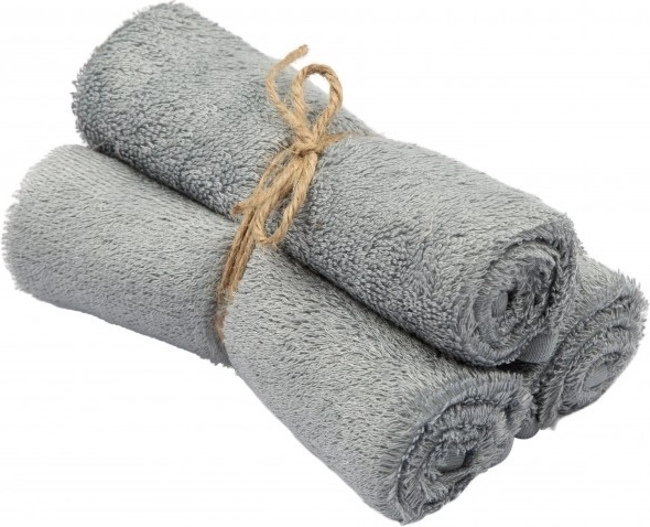 Timboo bamboo towels Moon Blue 29.5 × 50 cm (3 pcs)