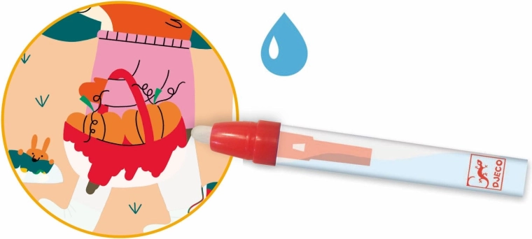 Paint with just water – colors magically appear
