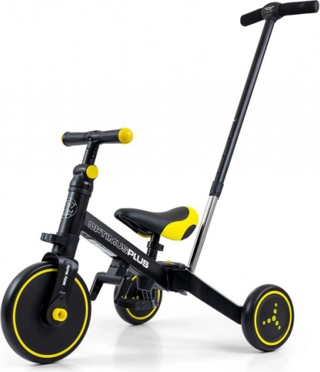 Ride On - Bike 4in1 OPTIMUS PLUS Black