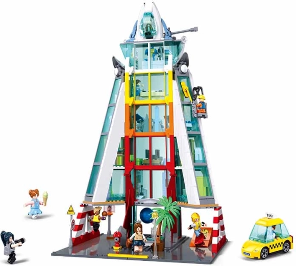Sluban Metropolis Planetarium building set