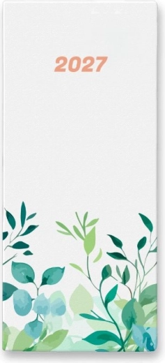 Monthly planner Garden in a PVC cover 2027