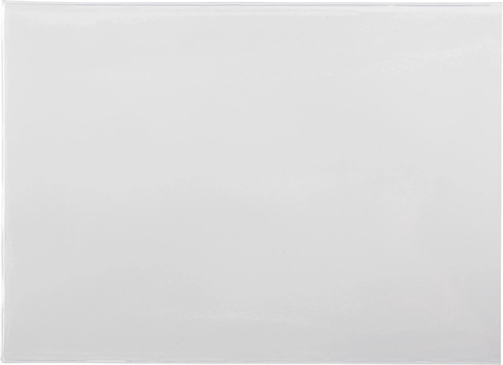 Transparent document sleeve A5 PVC