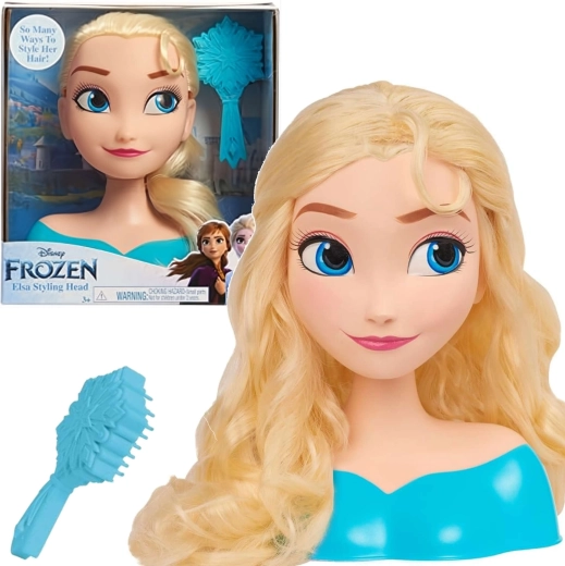 Глава за сресване и стилизиране DISNEY FROZEN Елза с четка