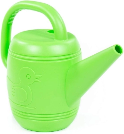 Children’s plastic watering can with duckling motif - 1 piece