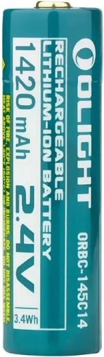 Rechargeable Battery OLIGHT 14500 2.4 V 1420 mAh for i5R