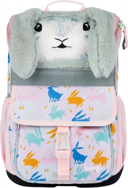 BAAGL ученическа раница Zippy Bunny